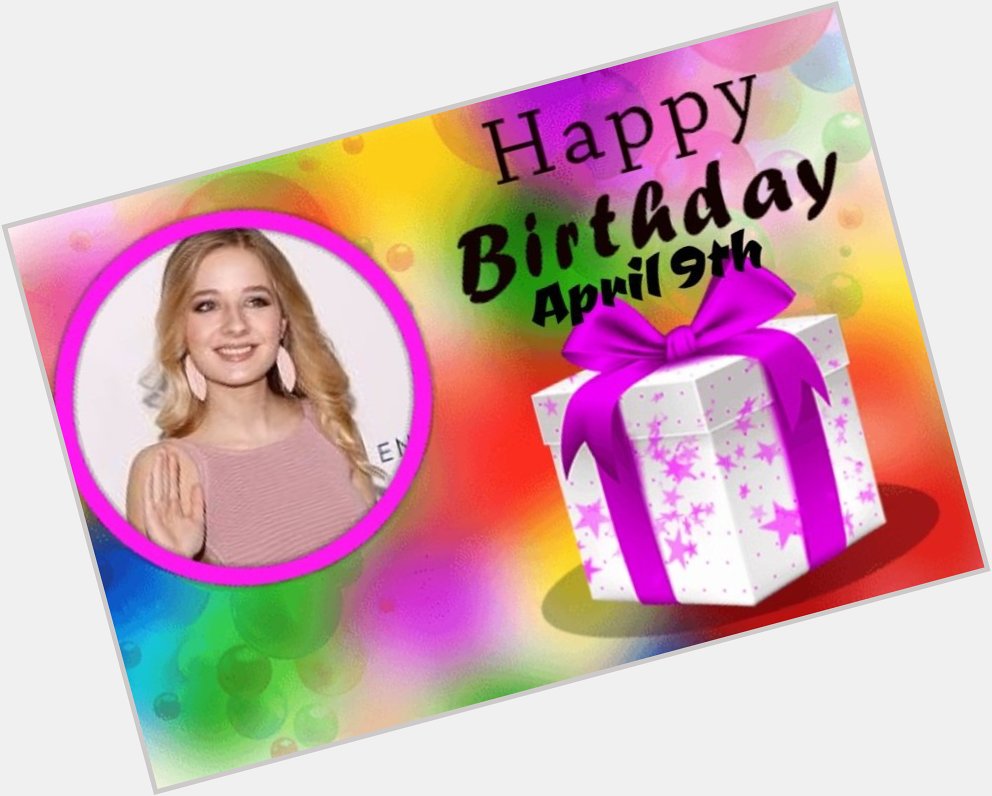 A happy morning from jackie evancho on her birthday week of celebration. 