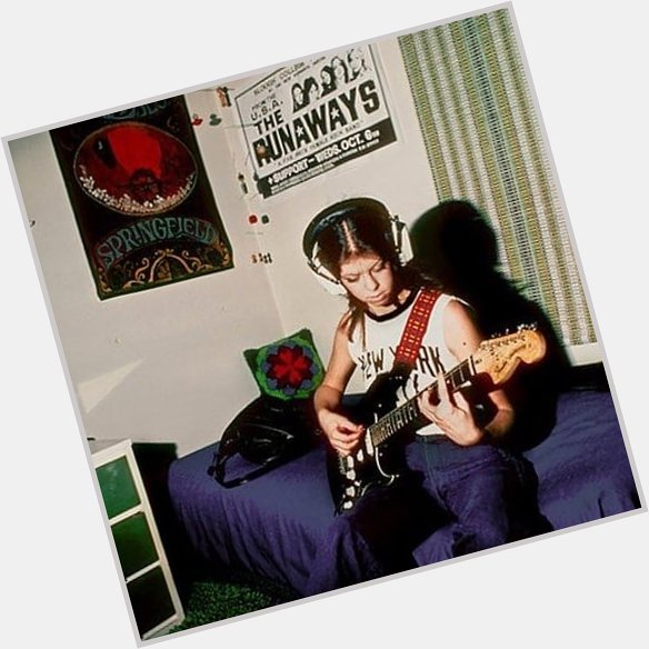 Happy Birthday to Jackie Fox 
(The bassist of the runaways) 