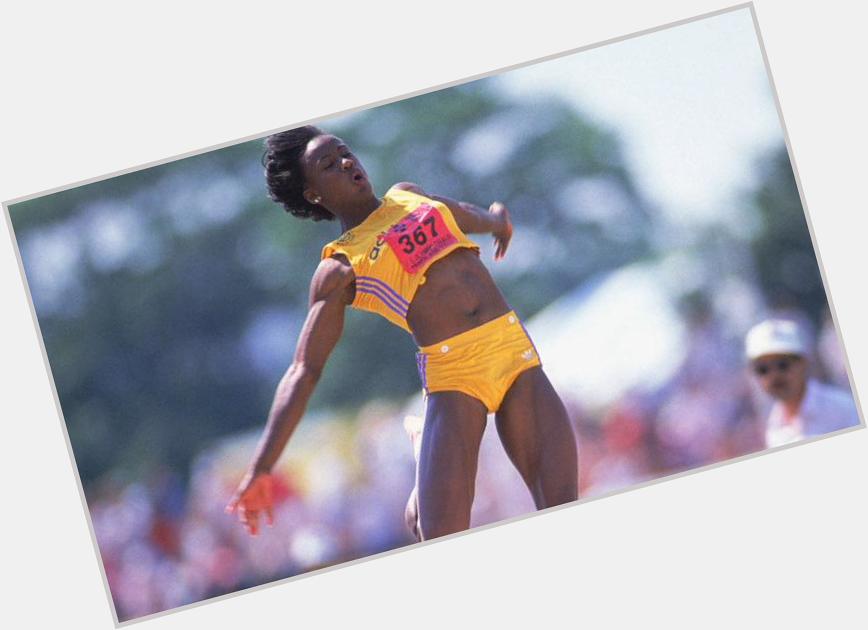 Happy Birthday to one of the greatest heptathlon athletes & long jumpers of all time-Jackie Joyner  