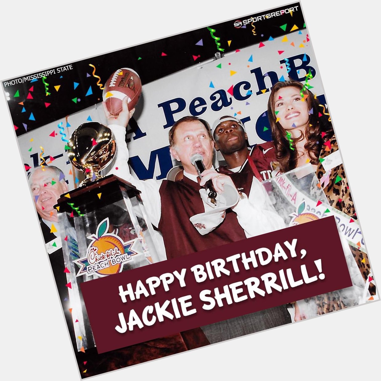 Happy Birthday to MSU Coaching Legend Jackie Sherrill 