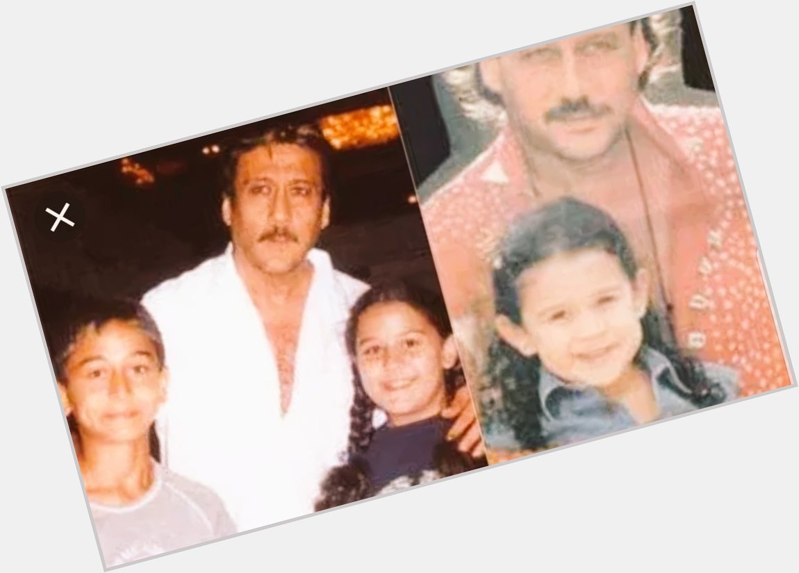   A very happy birthday for a Indians superstar Jackie Shroff. 