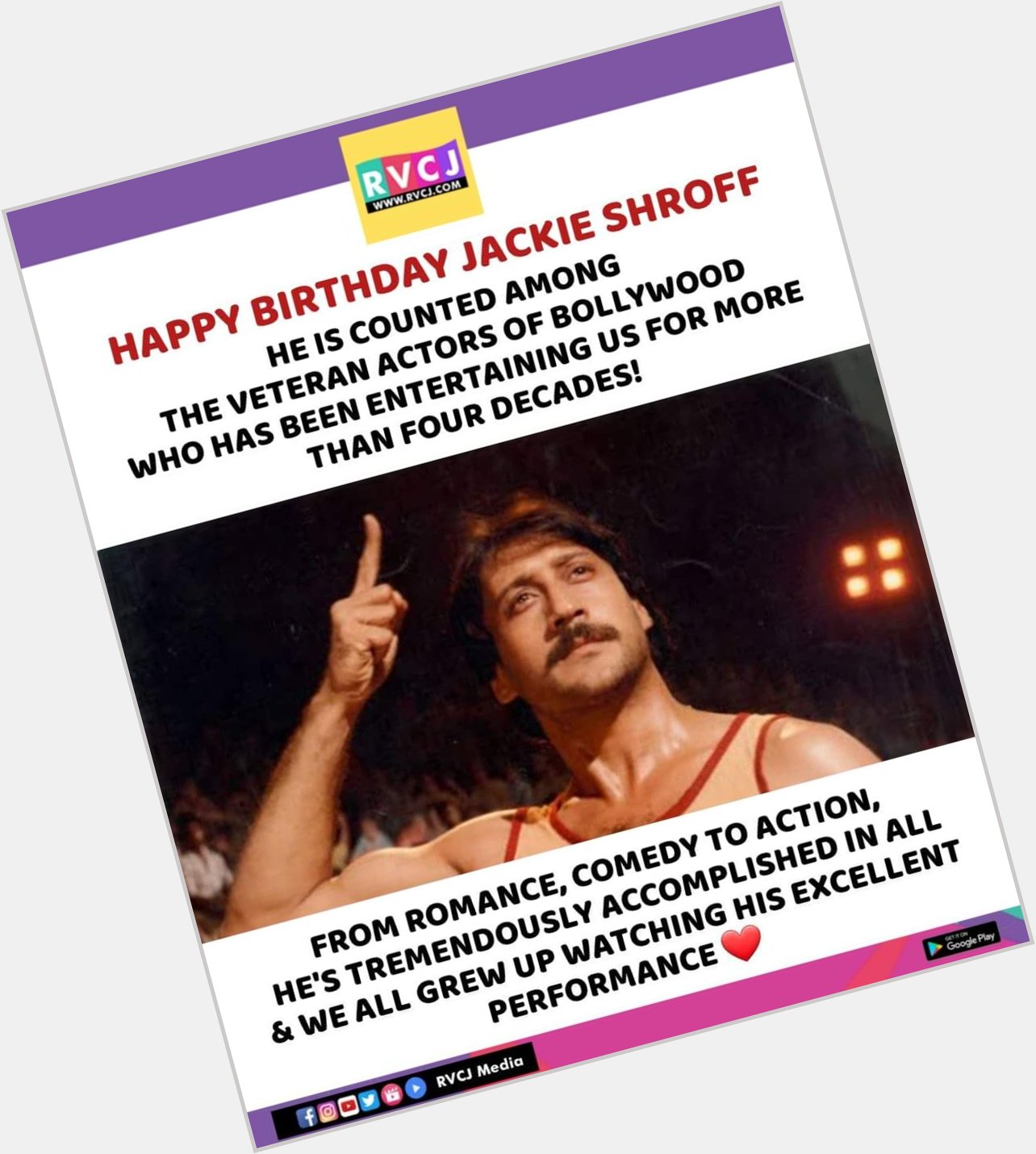Happy Birthday Jackie Shroff!       