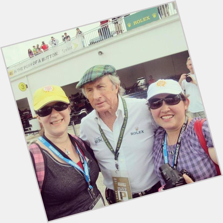 Happy birthday Sir Jackie Stewart!! to that time and I got to meet him! 