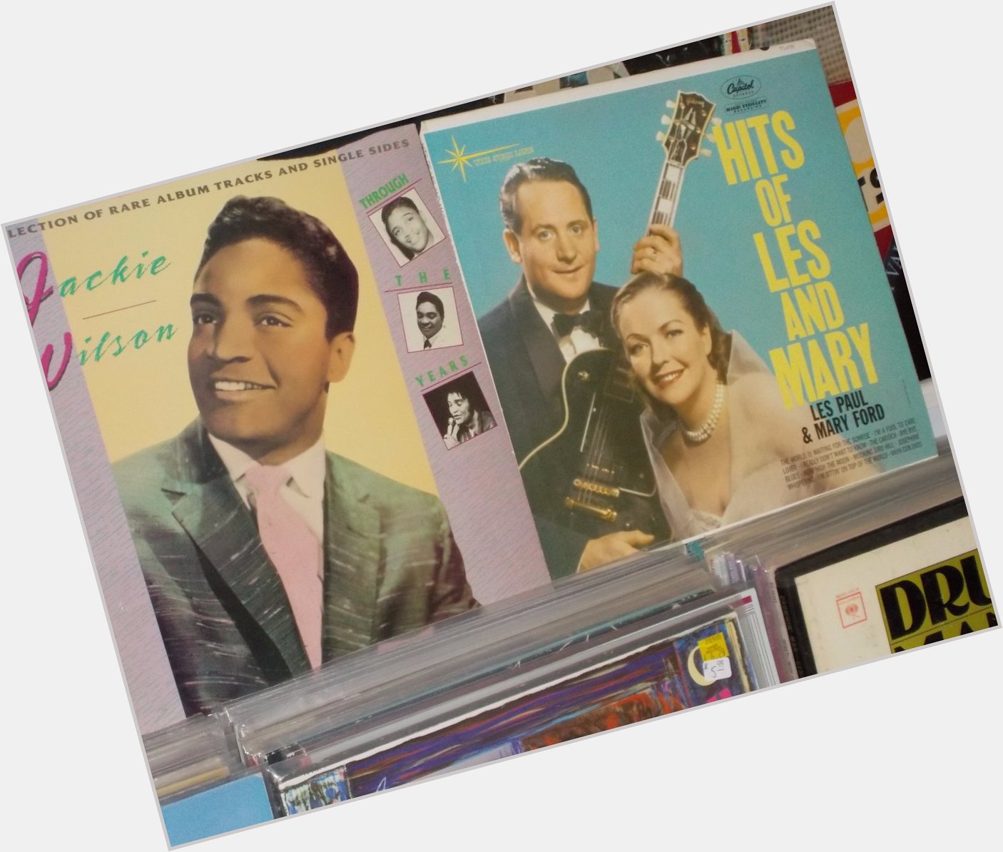 Happy Birthday to the late Jackie Wilson & the late Les Paul 