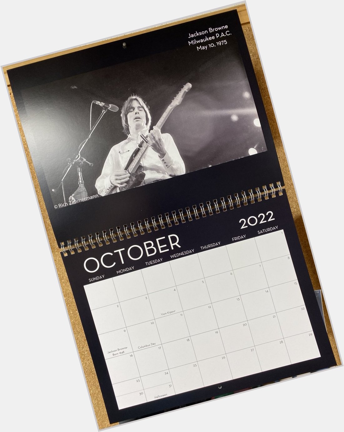Happy birthday to Jackson Browne!
My Rich Zimmermann Photography calendar musician of the month! 