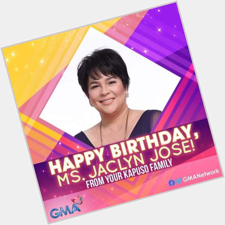    Happy Birthday Miss Jaclyn Jose more years to celebrate.. 