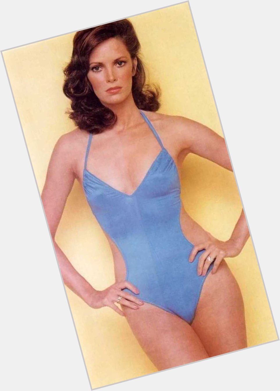 Happy Birthday Jaclyn Smith, here in the 70\s. 