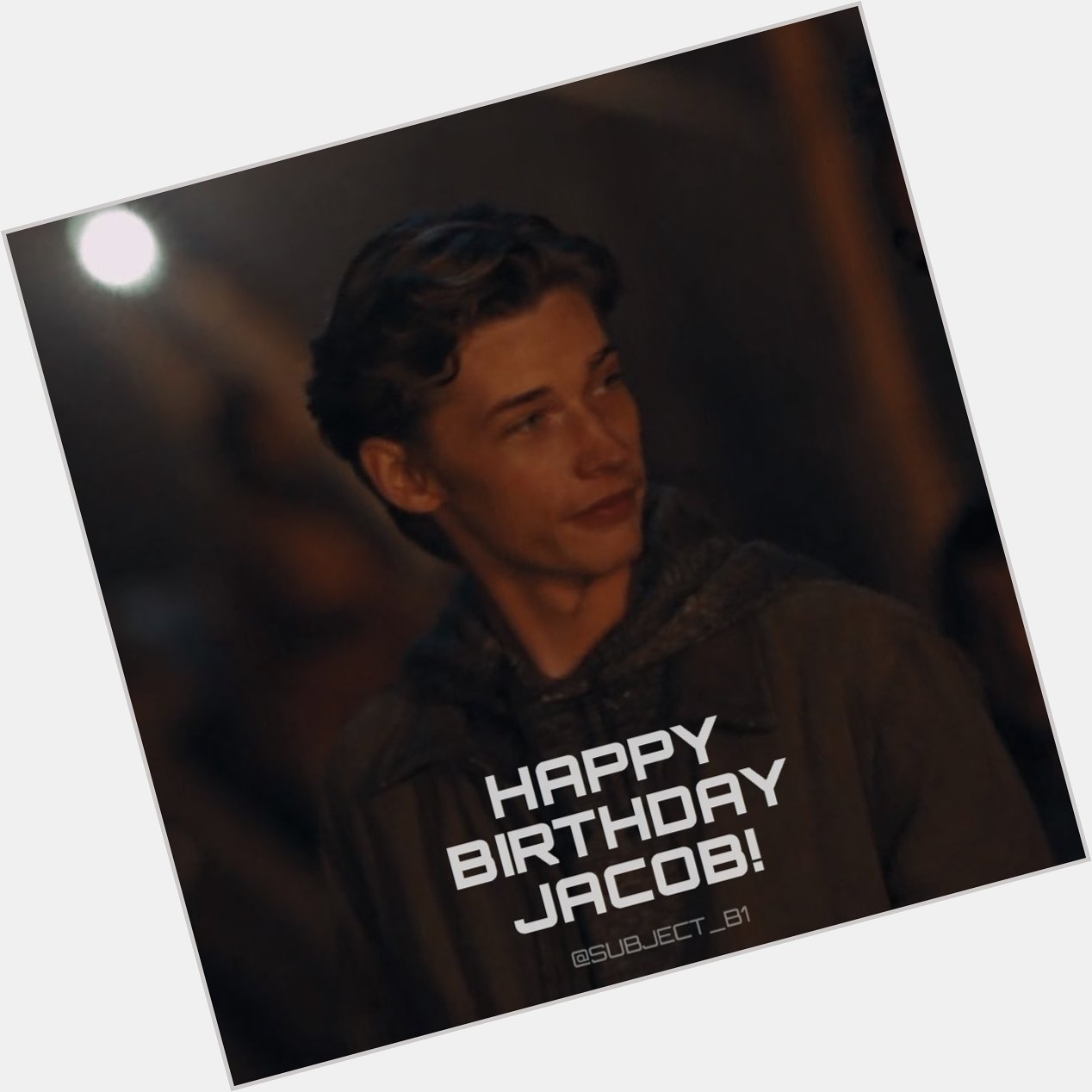 A very happy birthday to our Aris (Jacob Lofland)! I hope he has a good one!  
