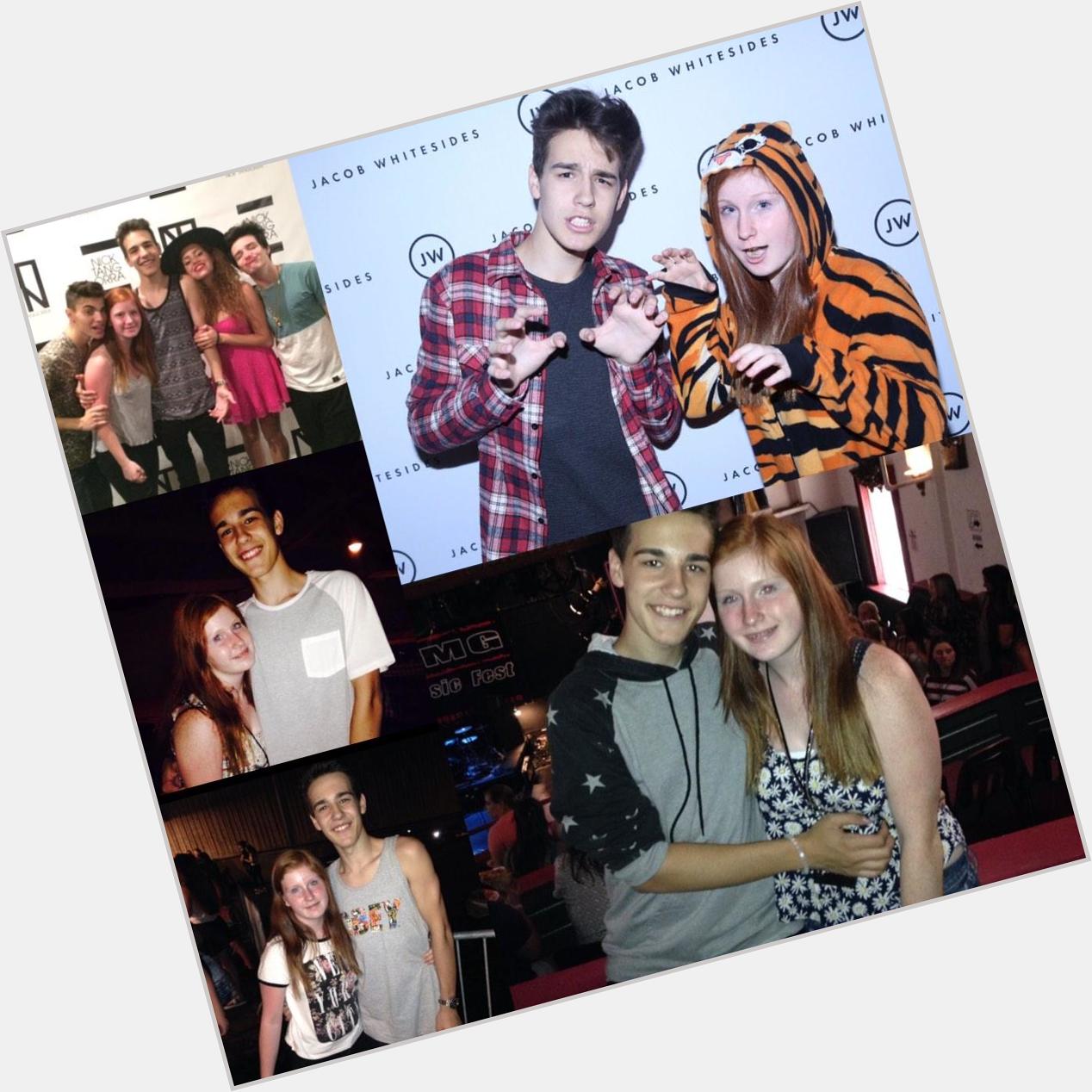 Happy 17th Birthday to the love of my life, Jacob Whitesides. I love you so much and I cant wait to see you later  