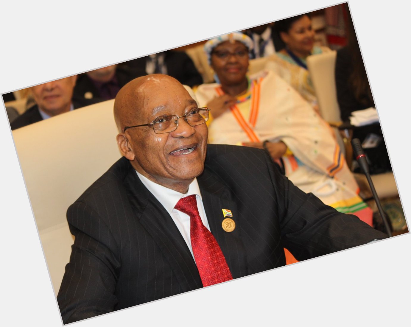 Let me just say Happy 75 birthday to President Jacob Zuma...

(Photo cred, BK) 