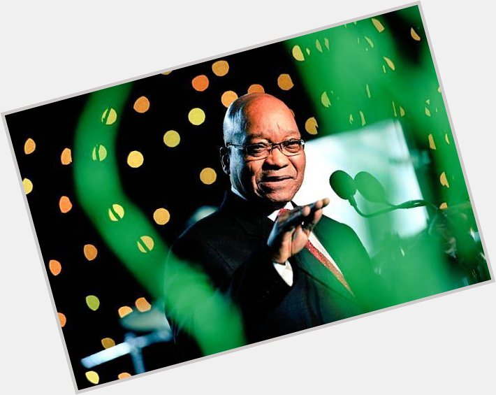 Happy birthday to president Jacob Zuma and a speedy recovery. 