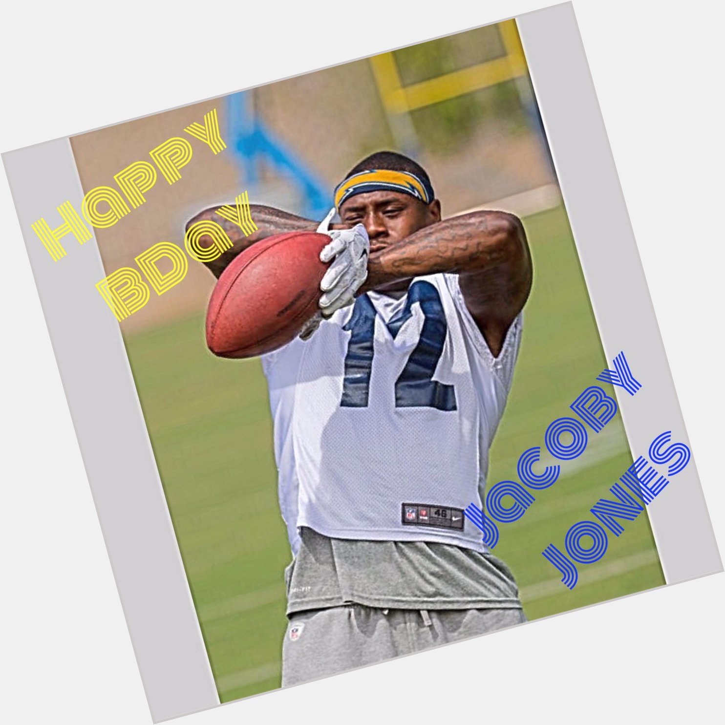 Happy Birthday to new return man Jacoby Jones.  