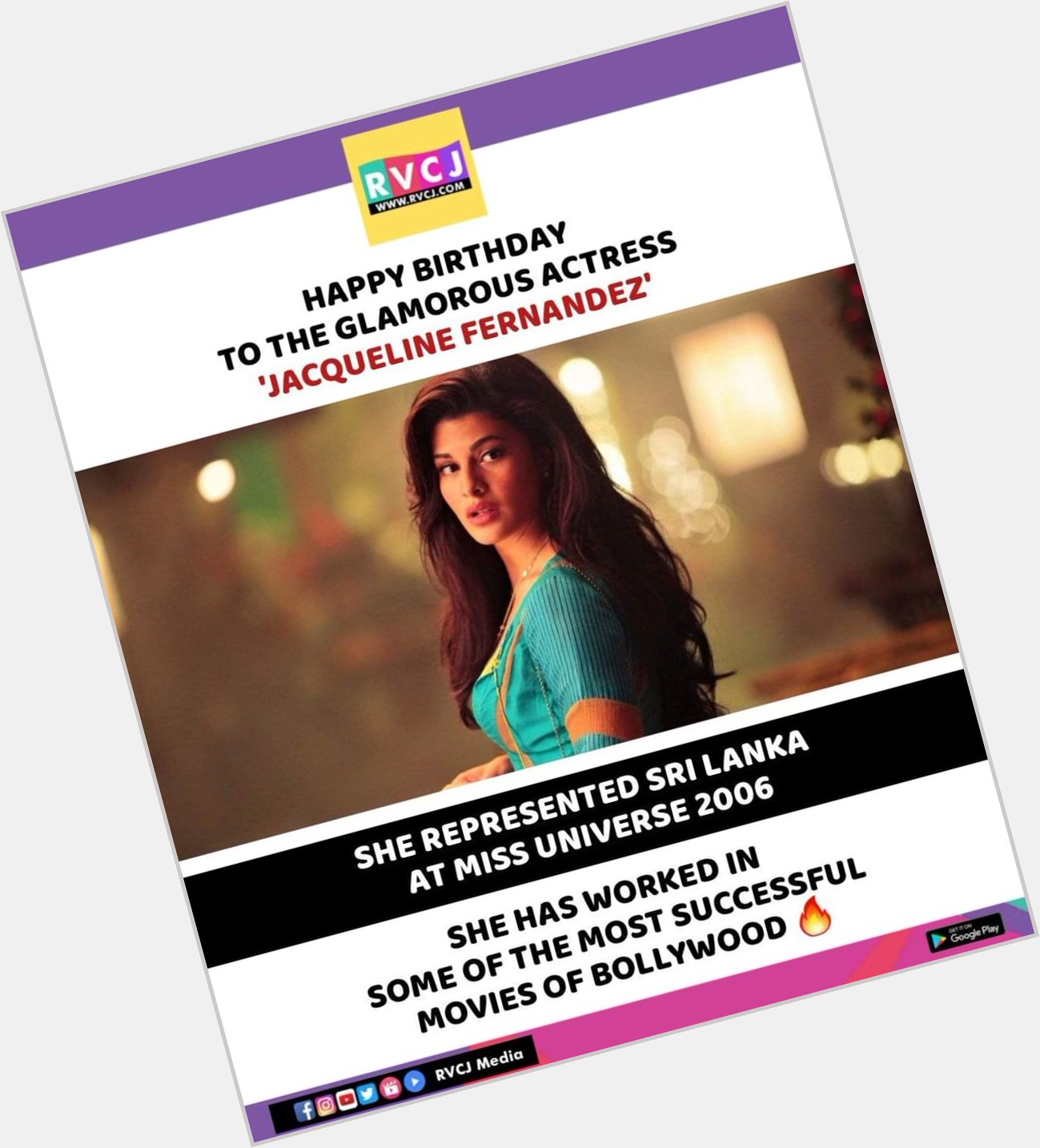 Happy Birthday Jacqueline Fernandez!    