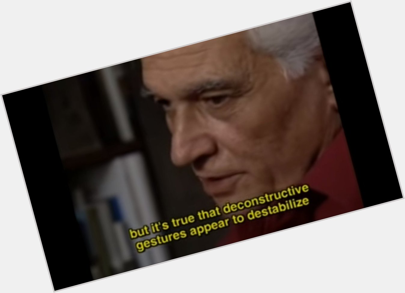 Happy Birthday to who\s soon to be my favorite thinker ever, The man of Deconstruction himself Jacques Derrida  . 