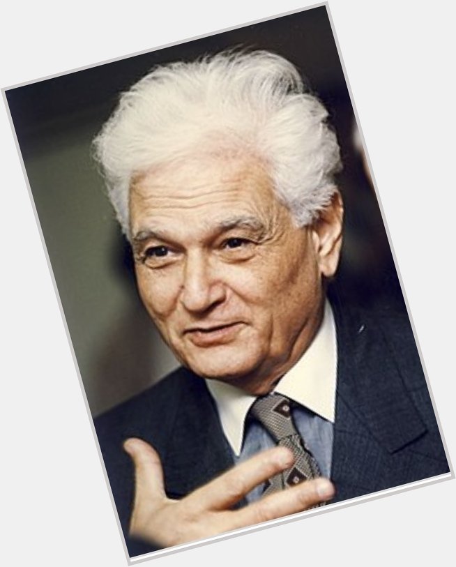 Happy birthday Jacques Derrida (b. 15/07/1930) 