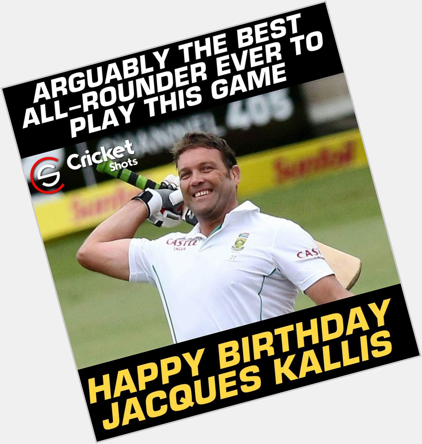 Happy Birthday to Jacques Kallis!! 
