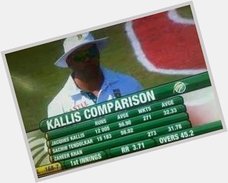 Happy Birthday Jacques Kallis. The greatest all-rounder after Bhuvan from Lagaan. 