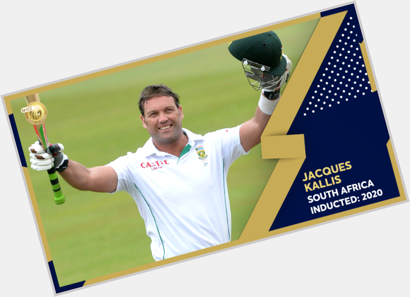  One of the greatest cricketers of all time! Happy Birthday, Jacques Kallis! 