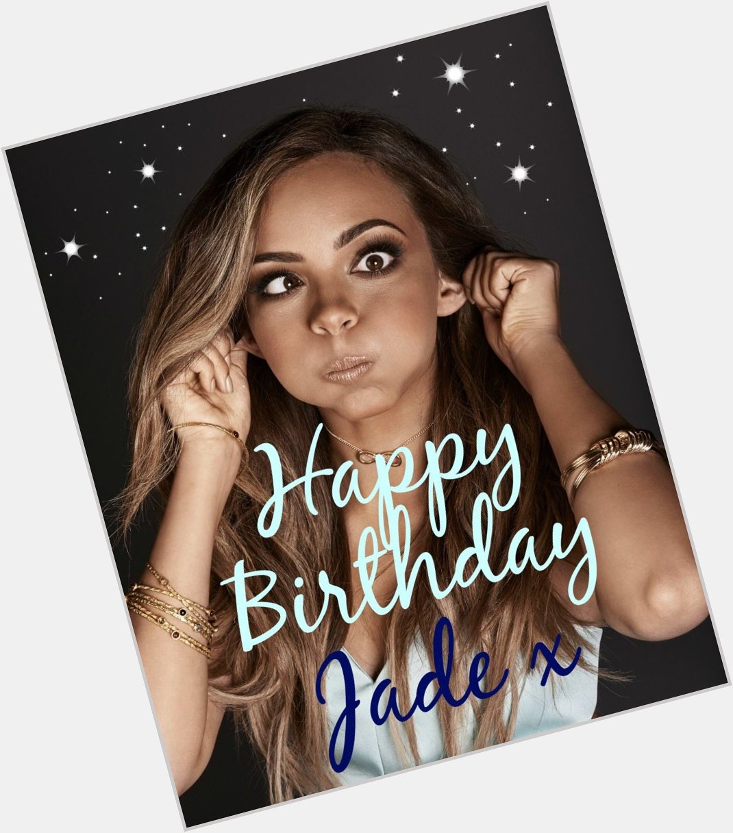  Happy Birthday to the amazingly beautiful and talented lady, Jade Thirlwall!   