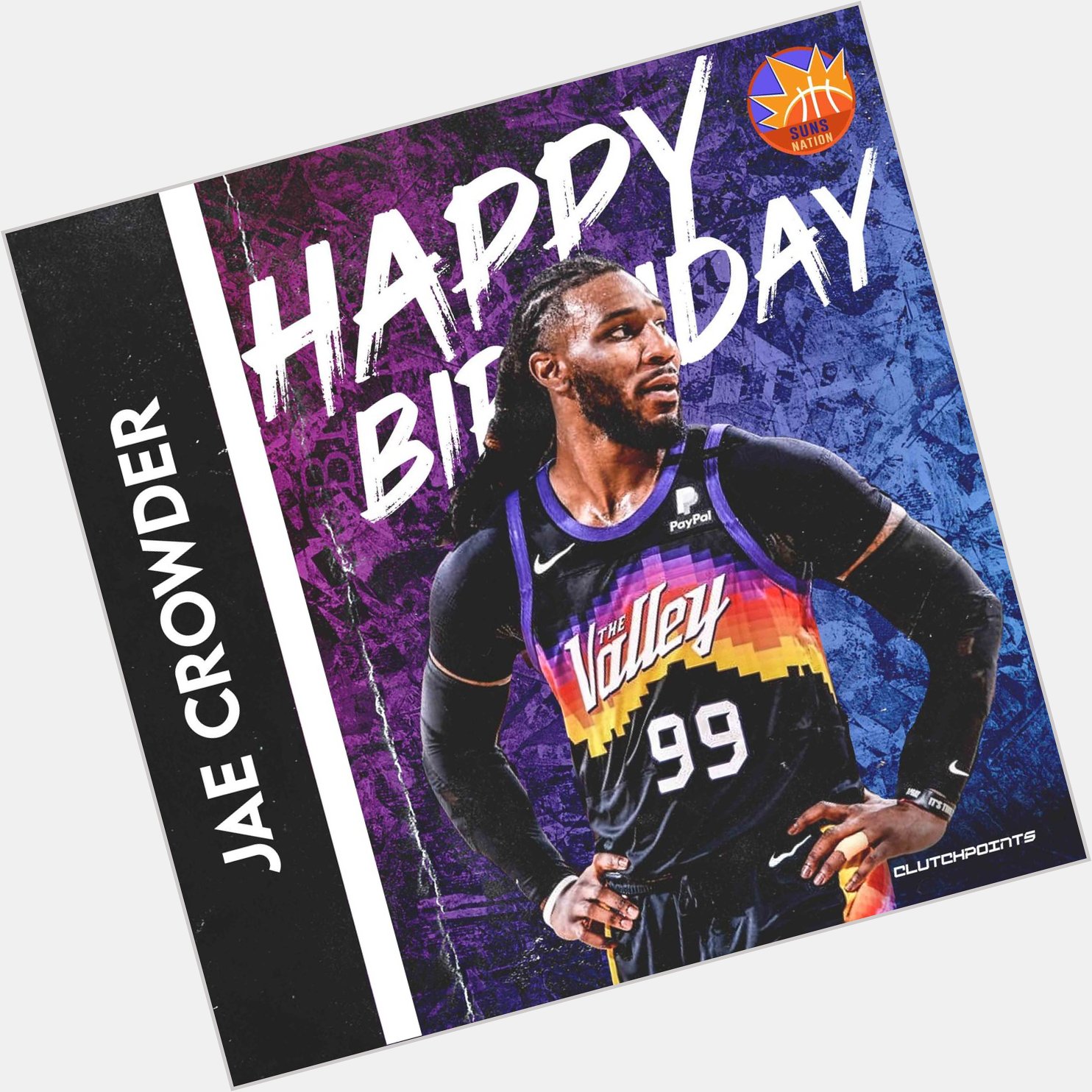 Join Suns Nation in wishing Jae Crowder a happy 31st birthday!  