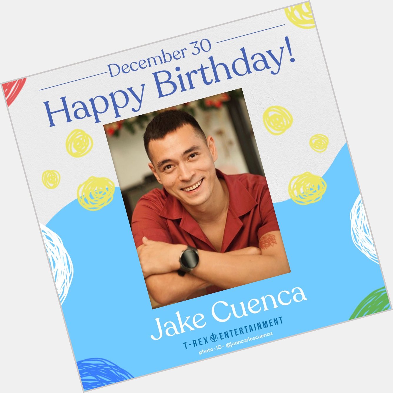 Happy birthday to you, Jake Cuenca! We wish you all the best! Trivia: His full name is Juan Carlos Cuenca. 