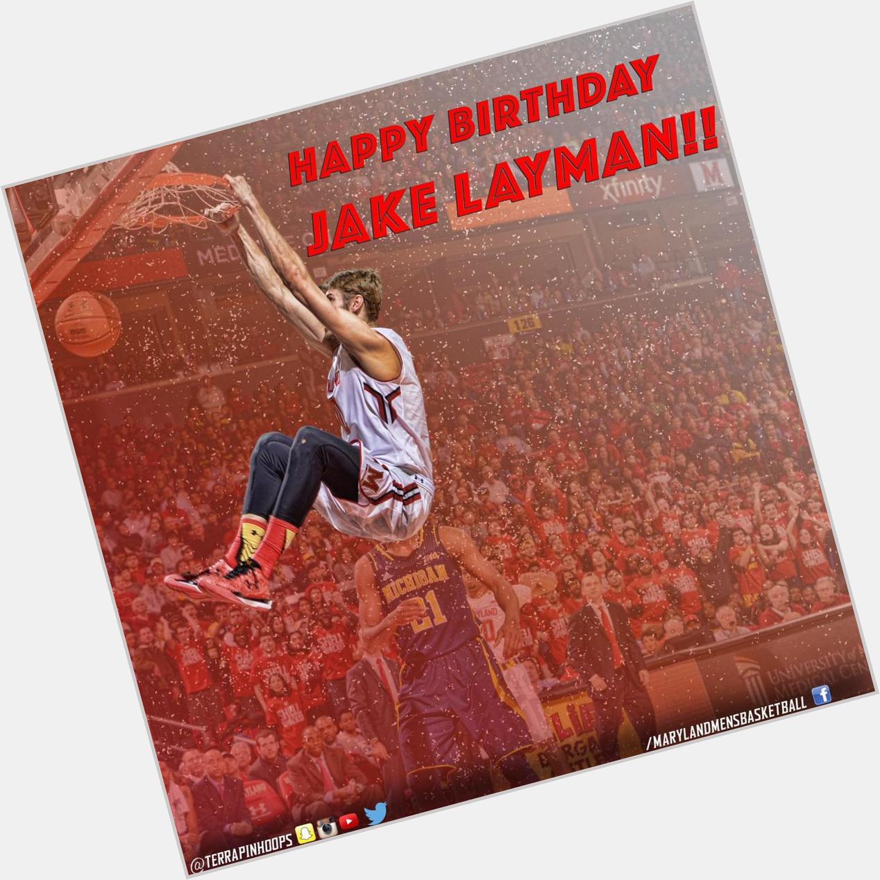  please join us in wishing Junior Forward Jake Layman ( ) a very Happy Birthday 