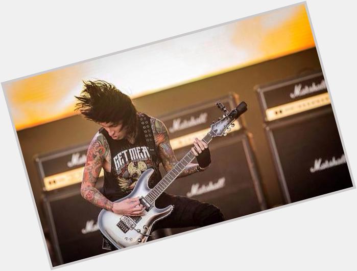Today let\s wish a very happy bday to our fav guitarist aka Jake Pitts  have a wonderful day 