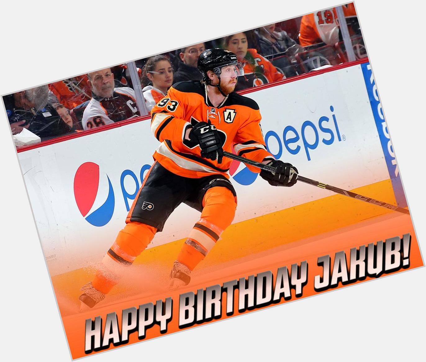 Happy Birthday Jakub Voracek! 