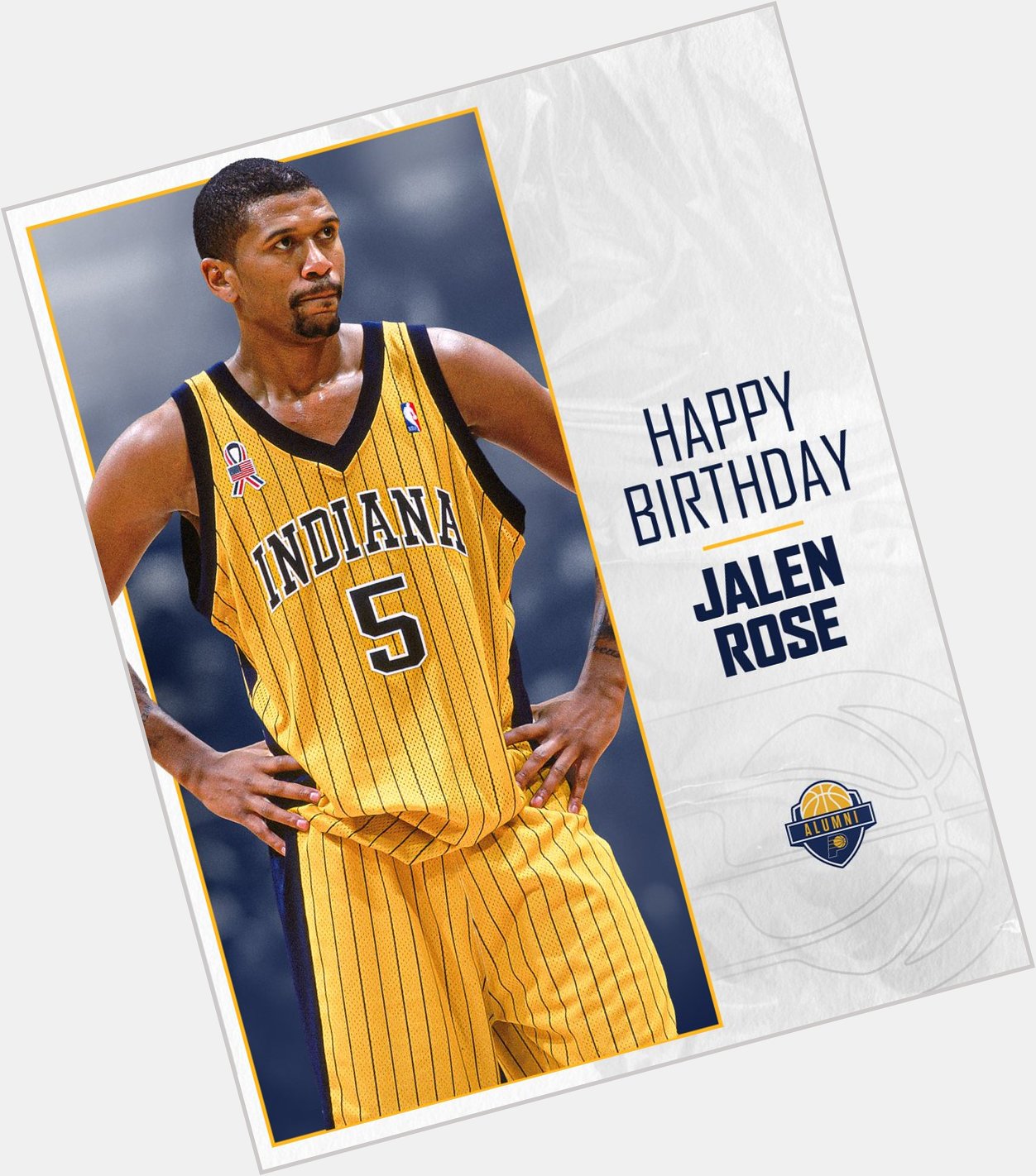 Happy birthday to the one and only Jalen Rose! 