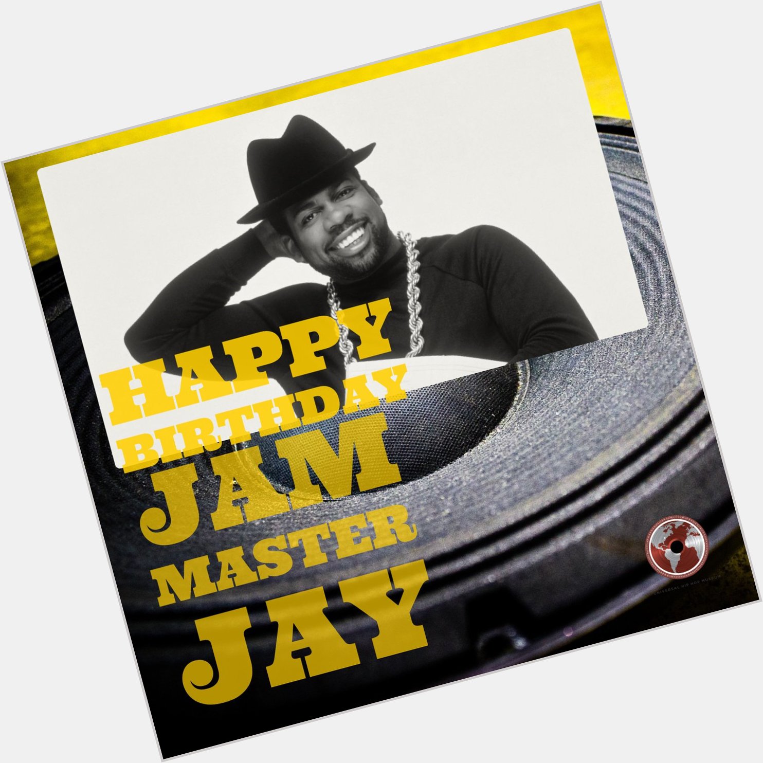 Tribute...Happy Birthday! Jam Master Jay from RUN DMC 