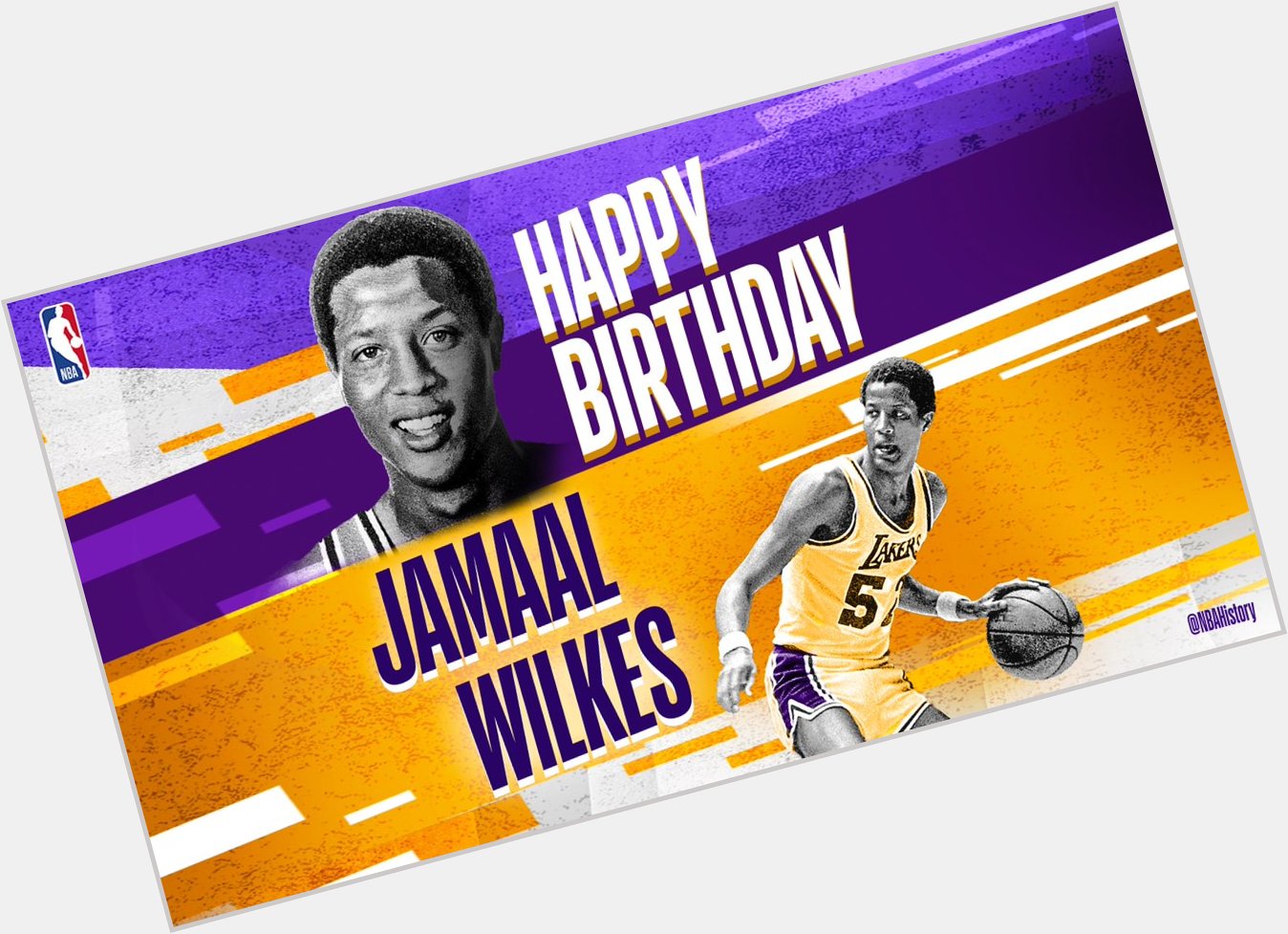 Join us in wishing 3x & 3x NBA Champion Jamaal Wilkes a Happy 66th Birthday! 
