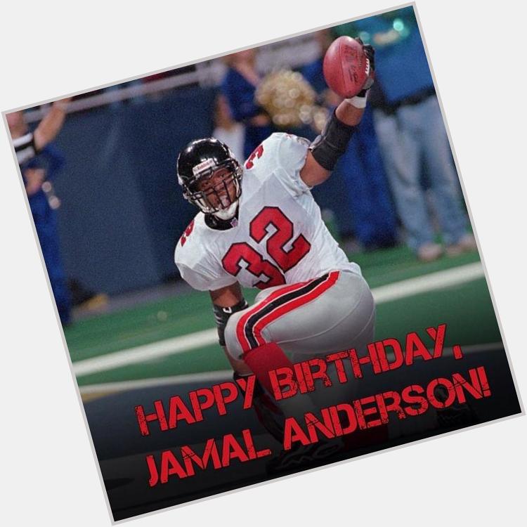 Happy birthday Jamal Anderson! by nfl  