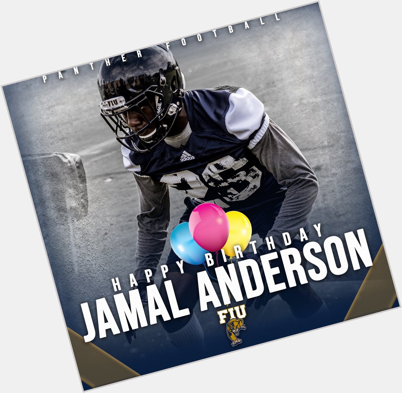 Happy Belated Birthday to Freshman Cornerback Jamal Anderson!  