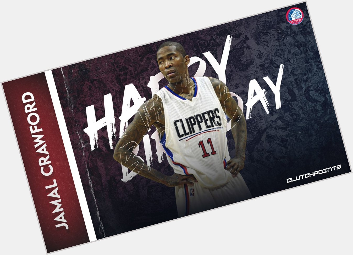 Join Clippers Nation in greeting Jamal Crawford a happy 41st birthday! 