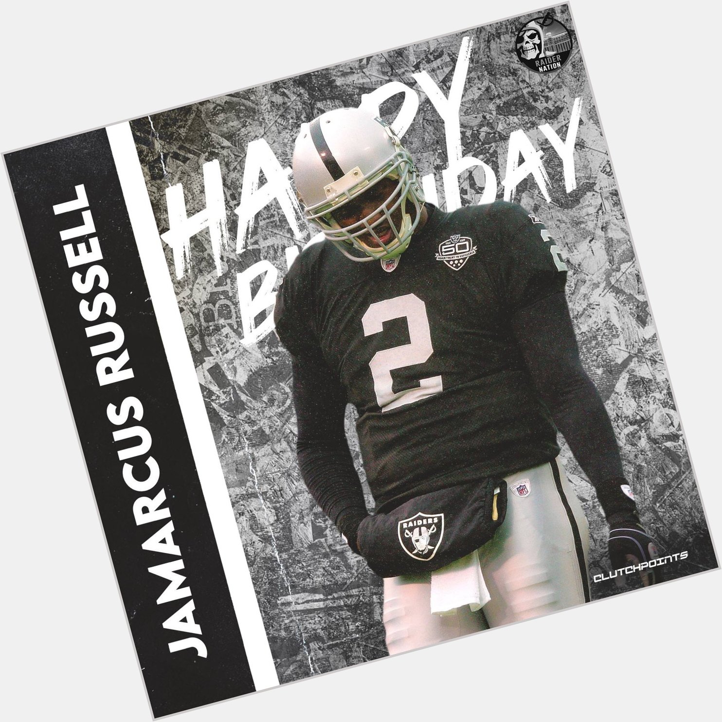 Raiders Nation, join us in wishing JaMarcus Russell a happy 36th birthday! 