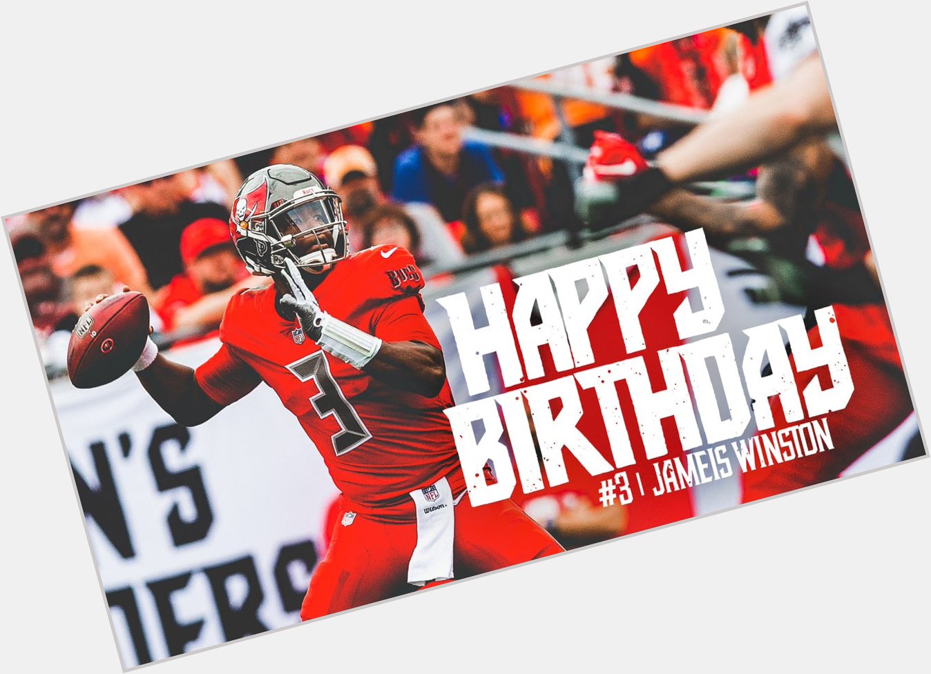 Happy Birthday, Jameis Winston! Join us in wishing a special day! 