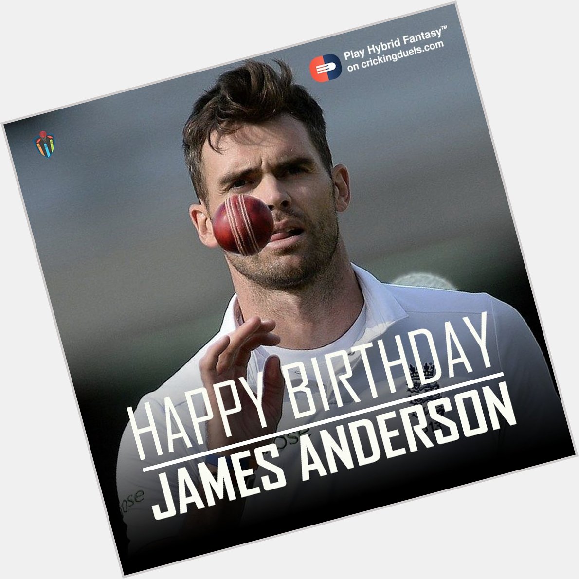 Happy Birthday, James Anderson. The English cricketer turns 35 today. 