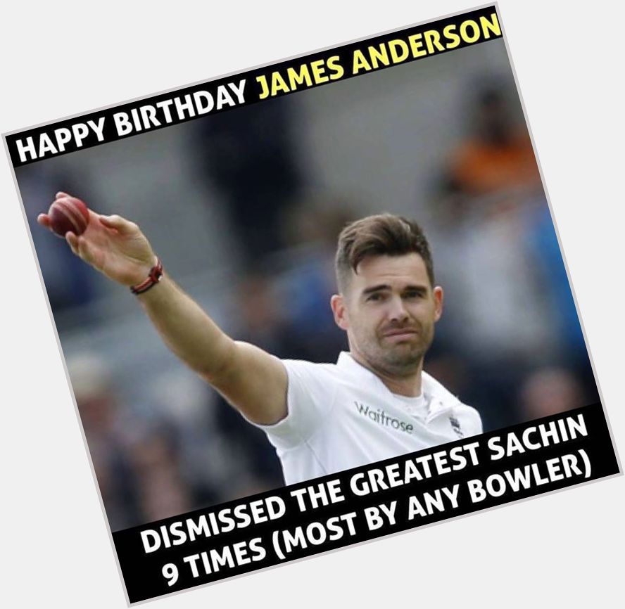Happy Birthday, James Anderson  