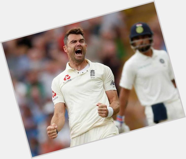 Happy Birthday James Anderson, my favourite bowler. 
Be fit and keep taking wickets till eternity. 