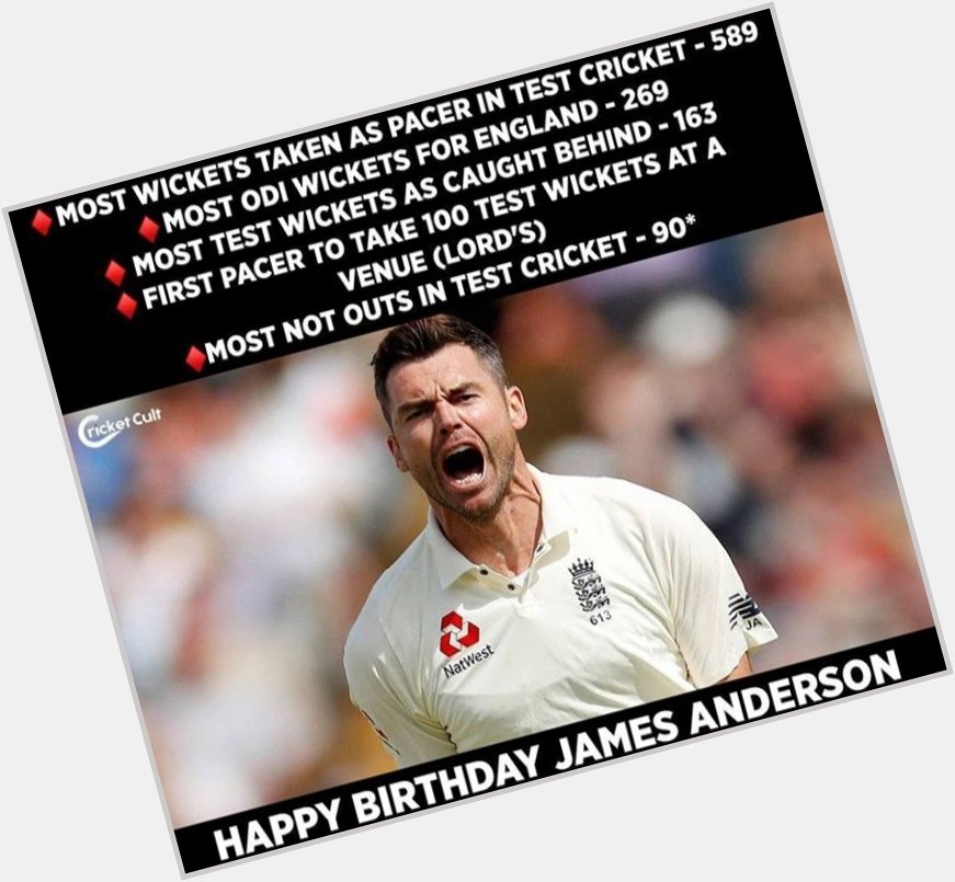 Happy birthday James Anderson 
