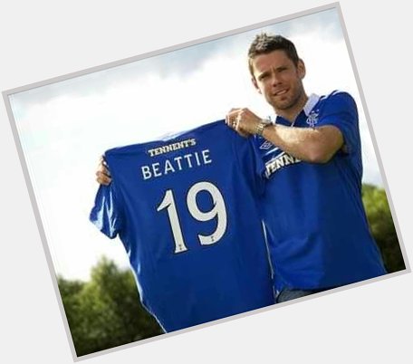 Happy birthday James Beattie 