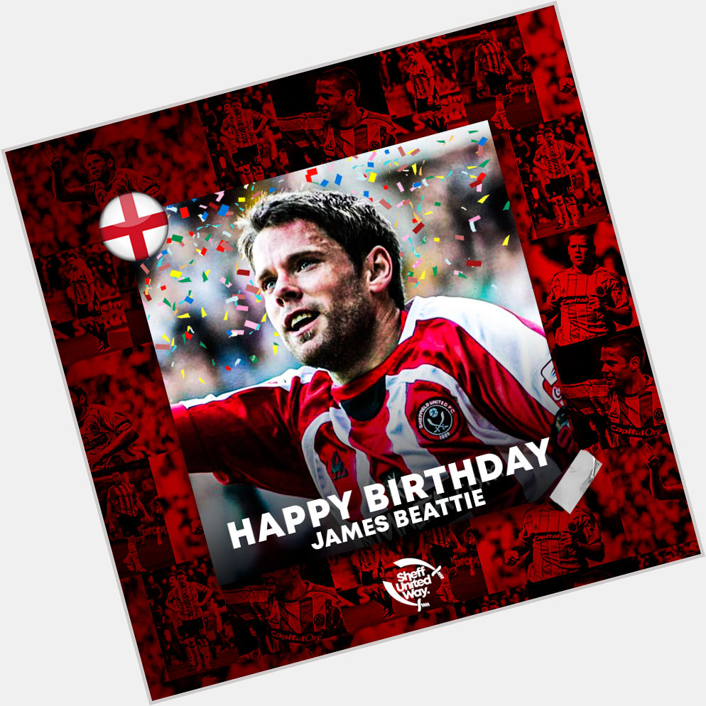  Happy Birthday to former Blades frontman James Beattie, he loved a free-kick against the pigs 