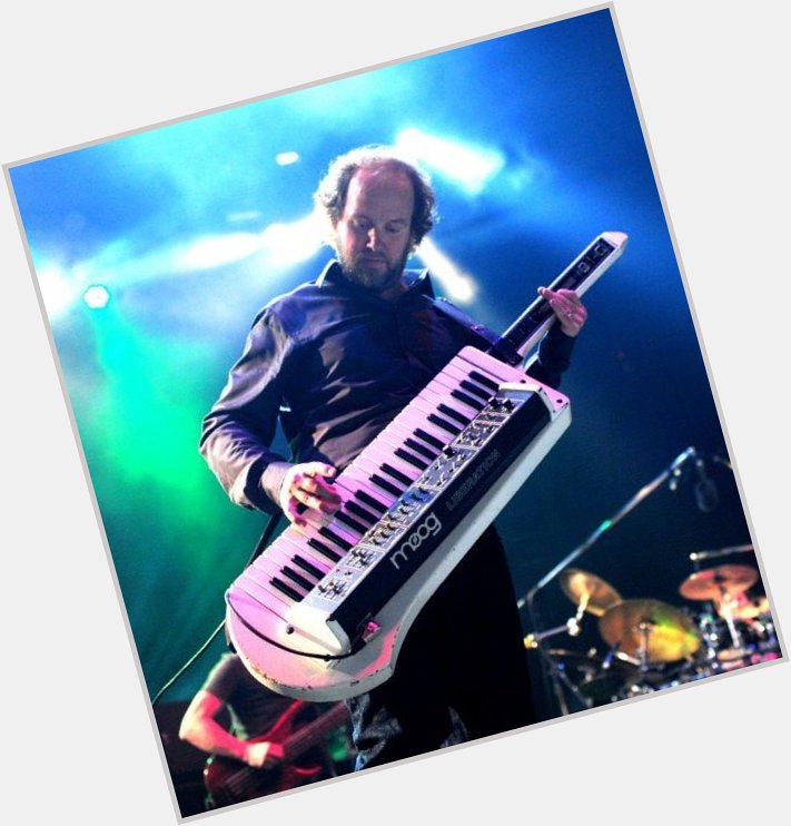 Happy birthday to Page McConnell, current owner of James Brown\s old keytar. 