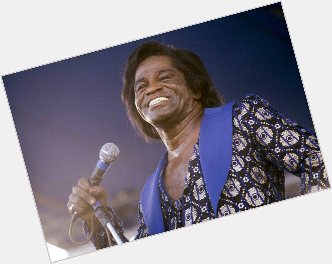 Get on up! Happy birthday to the legendary James Brown!  