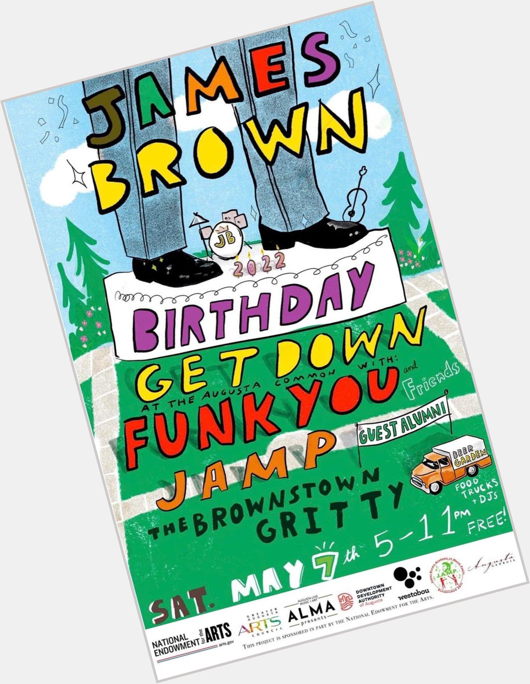 Happy Birthday To My Favorite Musical Performer. James Brown 
