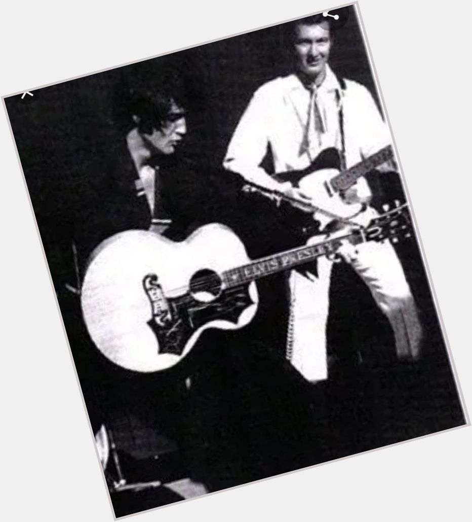 Happy Birthday to the Legendary Elvis\s leader guitarist: James Burton     ..\"Play it James\"      