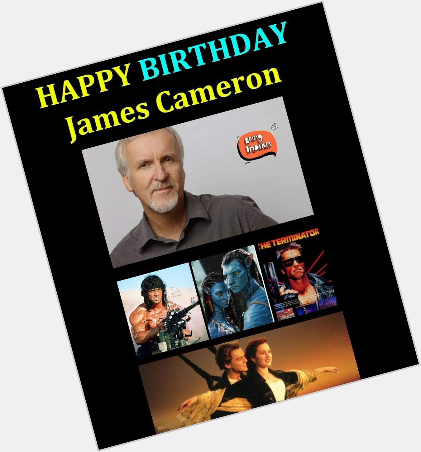  BIRTHDAY TO JAMES CAMERON. 