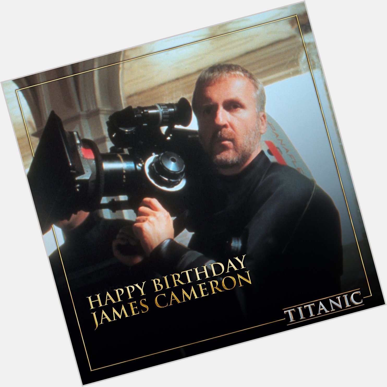 Wishing a happy birthday to Titanic director James Cameron! 