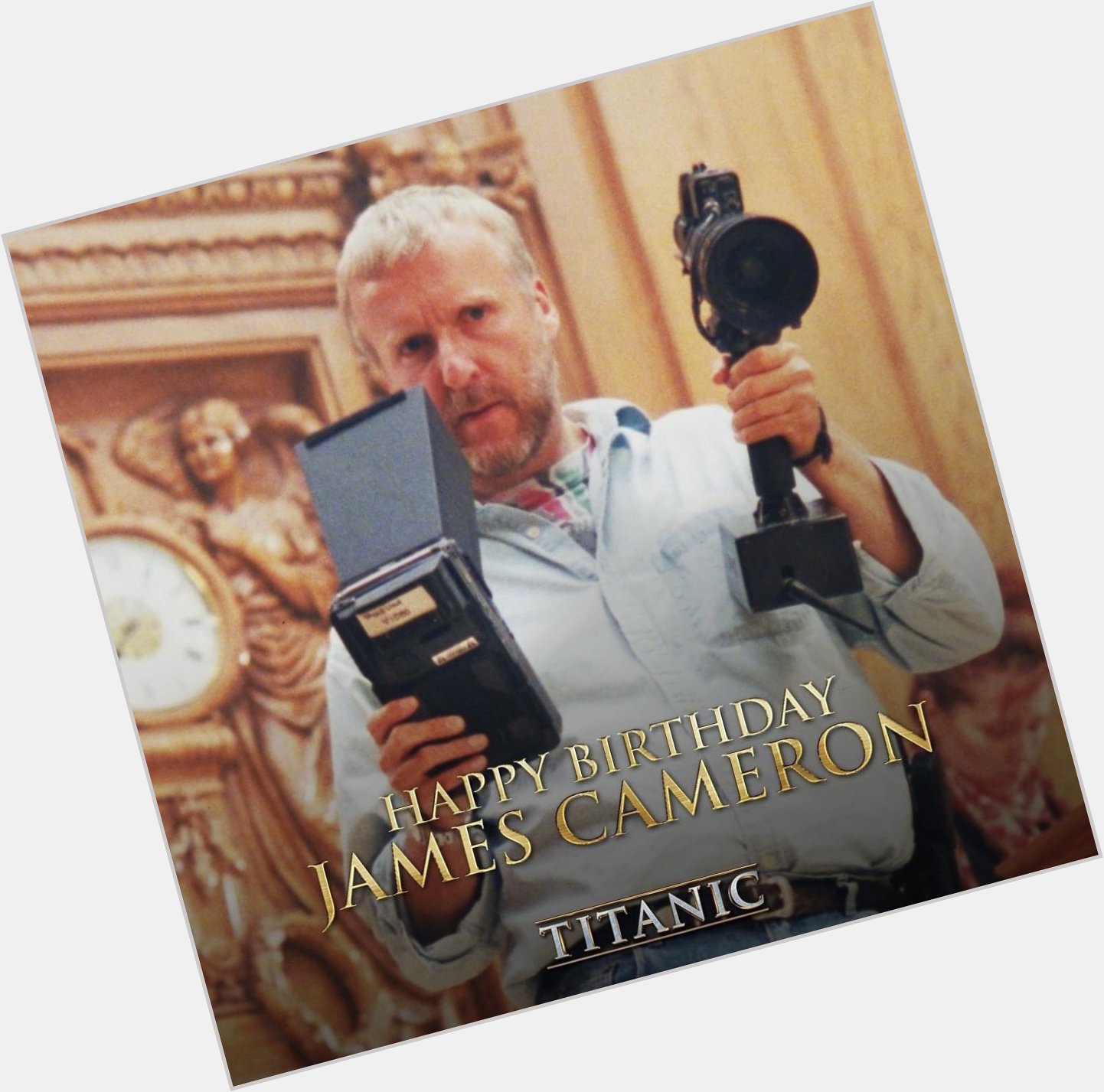 Happy Birthday to cinema visionary
James Cameron. 