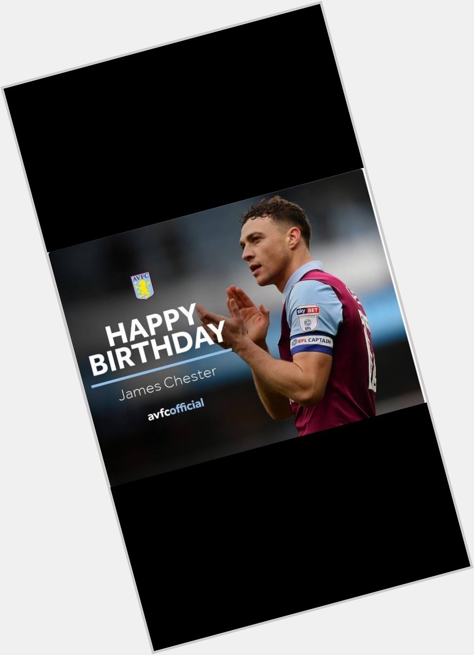Happy Birthday to our fantastic Captain James Chester.  One of the best signings this season  